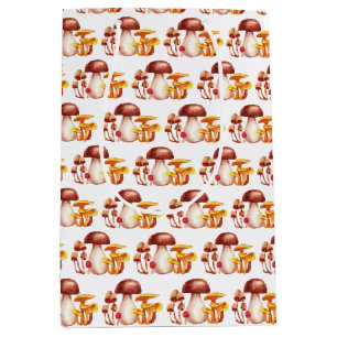 Herbstmushroom Wonderland Geschenktasche Mittlere Geschenktüte