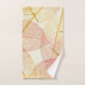 Herbstmuster Badhandtuch Set (Handtuch)
