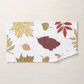 Herbstmuster Badhandtuch Set (Handtuch)
