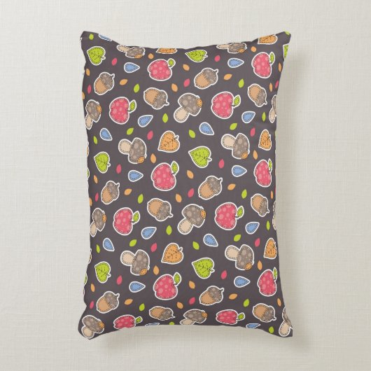 Herbstmuster Dekokissen (Vorderseite(Vertikal))