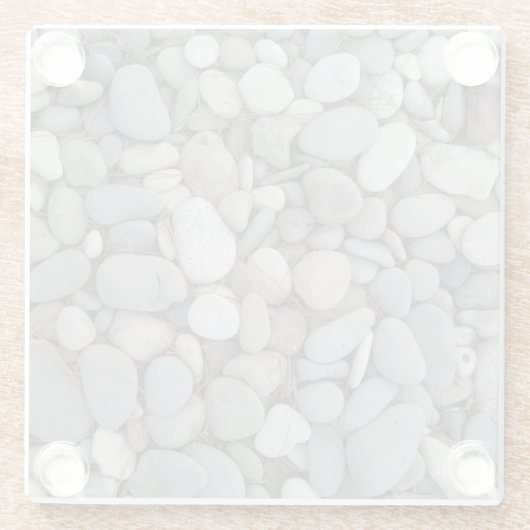 Herbstmuster der Stones Glasuntersetzer (Rückseite)