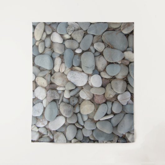 Herbstmuster der Stones Wandteppich (Vorderseite)