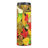 Herbstmuster der Wasserfarbe Thermosbecher (Rückseite)