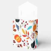 Herbstmuster-Geschenkboxen Geschenkschachtel (Geöffnet)
