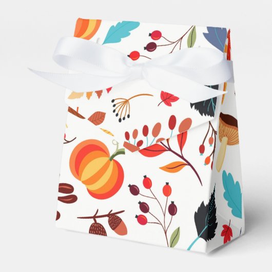 Herbstmuster-Geschenkboxen Geschenkschachtel (Vorderseite)