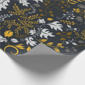 Herbstmuster Geschenkpapier (Ecke)