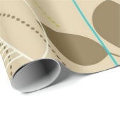 Herbstmuster Geschenkpapier (Rolleneckpunkt)