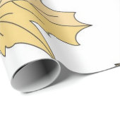Herbstmuster Geschenkpapier (Rolleneckpunkt)