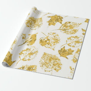 Herbstmuster Geschenkpapier