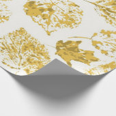 Herbstmuster Geschenkpapier (Ecke)