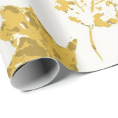 Herbstmuster Geschenkpapier (Rolleneckpunkt)