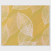 Herbstmuster Geschenkpapier (Flach)
