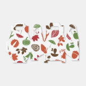 Herbstmuster Geschenkschachtel (Ungefaltet)
