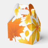 Herbstmuster Geschenkschachtel (Rückseite)