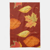 Herbstmuster Geschirrtuch (Vertikal)