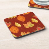 Herbstmuster Getränkeuntersetzer (Linke Seite)