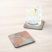 Herbstmuster Getränkeuntersetzer (Rechte Seite)