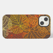 Herbstmuster iPhone Hülle (Rückseite (Horizontal))