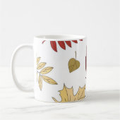 Herbstmuster Kaffeetasse (Links)