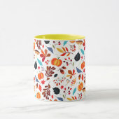 Herbstmuster-Kaffeetasse Tasse (Zentrum)