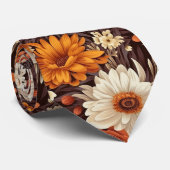 Herbstmuster Krawatte (Gerollt)