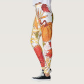 Herbstmuster Leggings (Links)