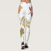 Herbstmuster Leggings (Rückseite)