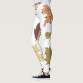 Herbstmuster Leggings (Links)