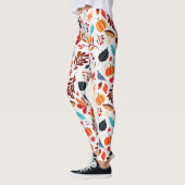 Herbstmuster Leggings (Links)