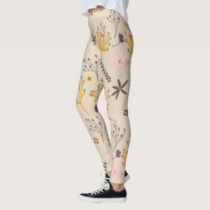 Herbstmuster Leggings