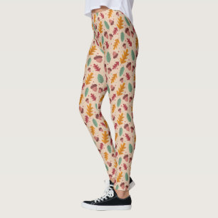 Herbstmuster Leggings