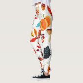 Herbstmuster Leggings (Links)