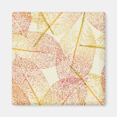 Herbstmuster Magnet (Vorne)