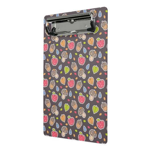 Herbstmuster Mini Klemmbrett (Gewinkelt2)