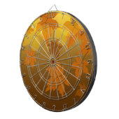 Herbstmuster mit abfallenden Ahorn-Blätter und Buc Dartscheibe (Vorderseite rechts)