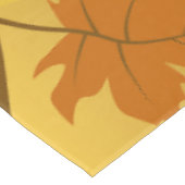Herbstmuster mit abfallenden Ahorn-Blätter und Buc Tischdecke (Schrägansicht)