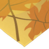 Herbstmuster mit abfallenden Ahorn-Blätter und Buc Tischdecke (Schrägansicht)