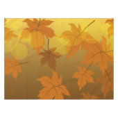 Herbstmuster mit abfallenden Ahorn-Blätter und Buc Tischdecke (Vorderseite (Horizontal))