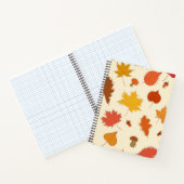Herbstmuster Notizblock (Innenseite)