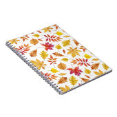Herbstmuster Notizblock (Rechte Seite)