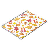 Herbstmuster Notizblock (Linke Seite)
