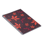Herbstmuster Notizblock (Rechte Seite)