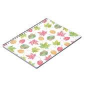 Herbstmuster Notizblock (Linke Seite)