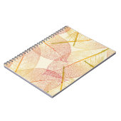 Herbstmuster Notizblock (Linke Seite)