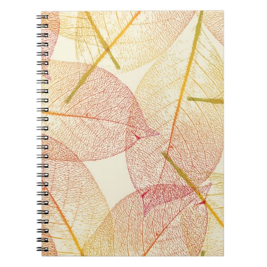 Herbstmuster Notizblock (Vorderseite)