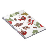 Herbstmuster Notizblock (Rechte Seite)