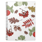 Herbstmuster Notizblock (Vorderseite)