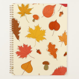 Herbstmuster Planer