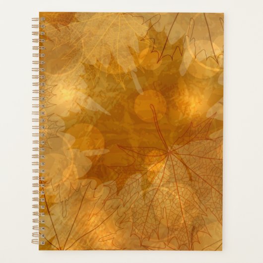 Herbstmuster Planer (Vorderseite)