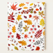Herbstmuster Planer (Rückseite)